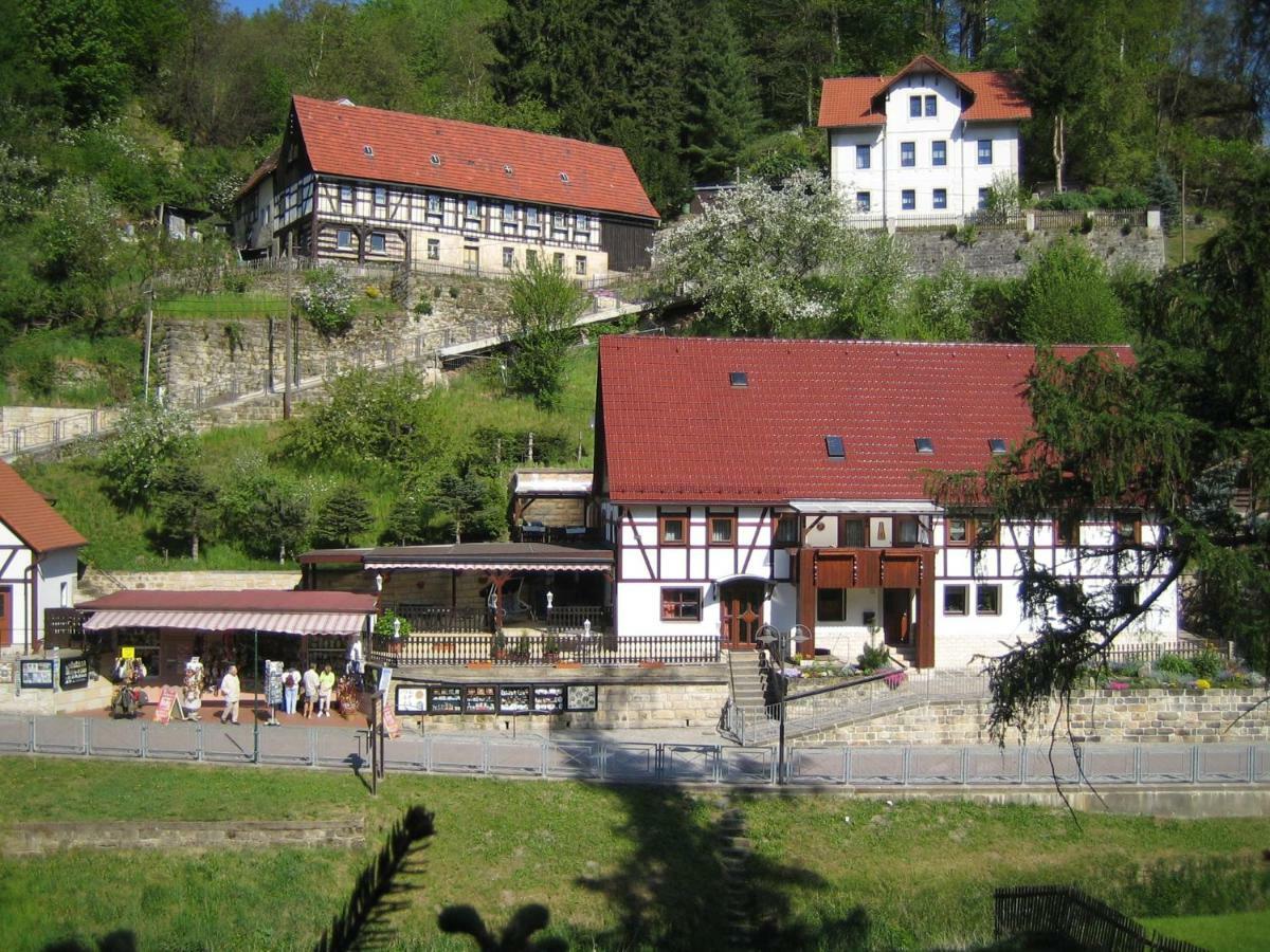 Ferienwohnung Am Gruenbach Rathen Exterior photo